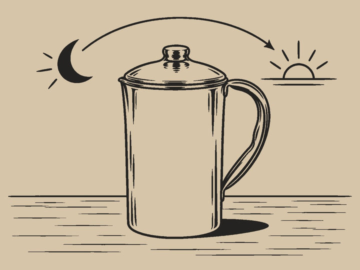 Laisse l'eau reposer une nuit