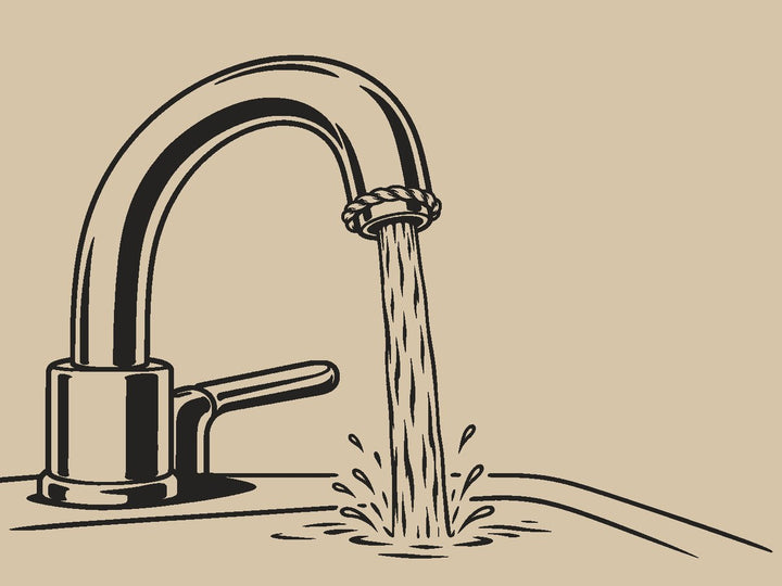 Laisse couler l'eau