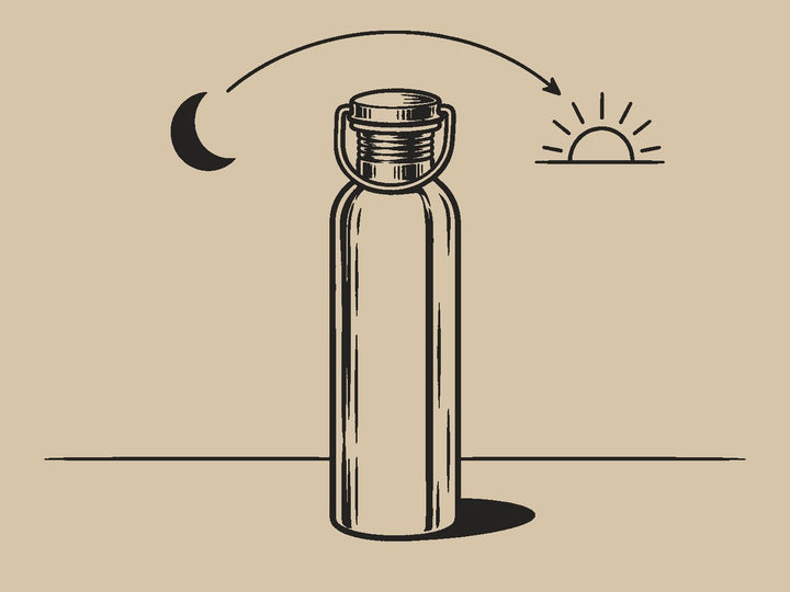 Laisse reposer l'eau