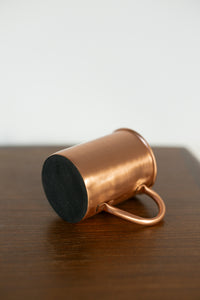 Mug en cuivre Kopero Premium Lisse couché, fond en feutre visible