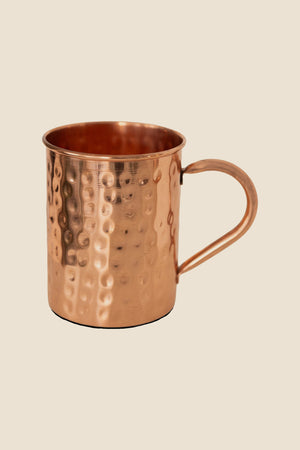 Kopero Mug en cuivre Martelé, photo produit sur fond blanc